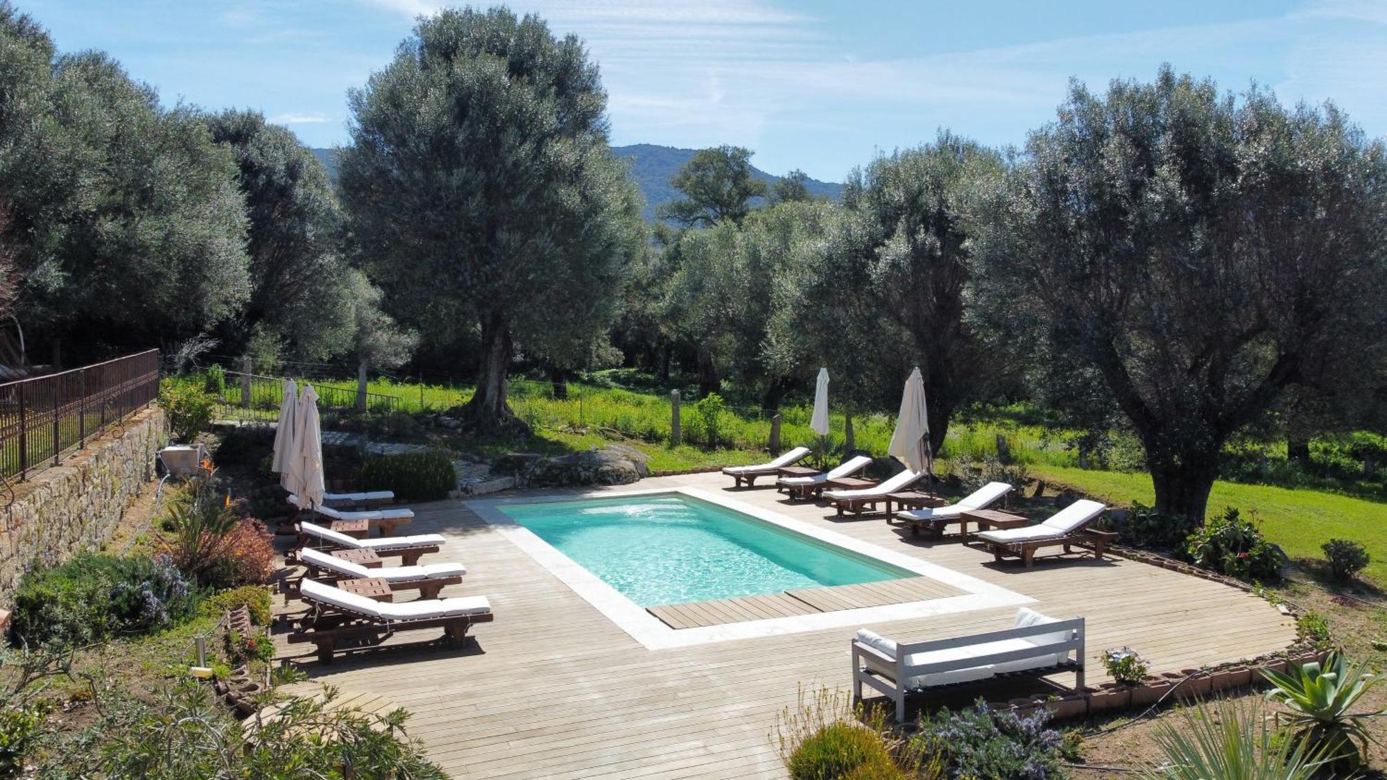 Domaine De Tappa - Casa Filicina Villa Sollacaro Exteriör bild